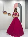 Pc 566 Chinon Embroidery Work Indo Western Collections